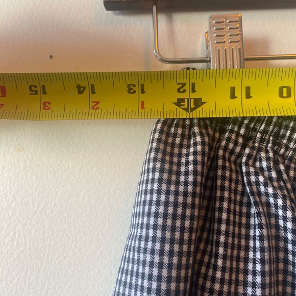 gingham high waisted trousers - Picture 5 of 7